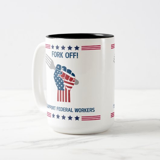 Fourchette de café Mug (Devant gauche)