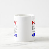 Fourchette de juillet mug drôle (Centre)