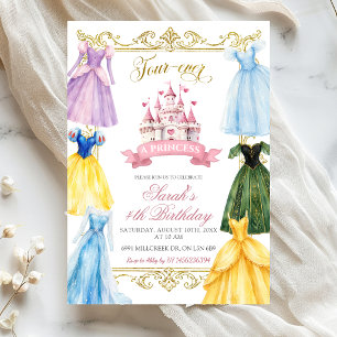Fourever een Prinses Verjaardagsfeestje Kaart
