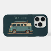 Fourgonnette de Surf Vintage – Design de Camionnet (Verso Horizontal)