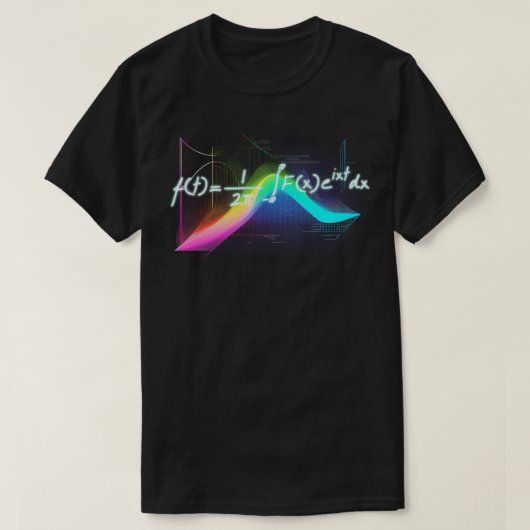 Fouriertransformatie TShirt 1 (Design voorkant)