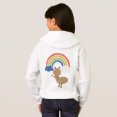 Fourmi heureuse et arc-en-ciel - Conception de des (Dos entier)