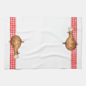 Fourmis et poulet - Serviette de cuisine (Horizontal)