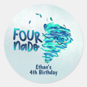 Fournado T-Shirt Ronde Sticker