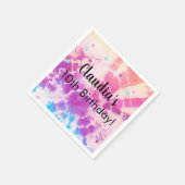 Fourniture de serviettes en papier pour anniversai (Coin)