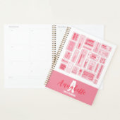 Fournitures d'art mignonnes Motif illustré rose (Devant avec enveloppe)