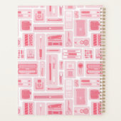 Fournitures d'art mignonnes Motif illustré rose (Dos)