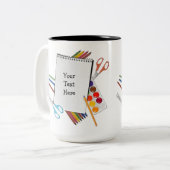 Fournitures d'artisanat d'art personnalisées Mug (Devant gauche)
