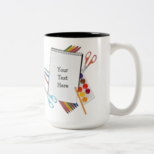 Fournitures d'artisanat d'art personnalisées Mug (Droit)