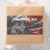 Fournitures de brasserie Bière brassage Étiquette (En situation)