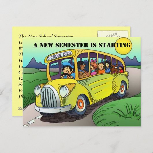 FOURNITURES DE CARTE POSTALE FOURNITURES ÉCOLE RAP (Devant / Derrière)