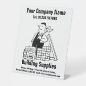 Fournitures de construction Cartoon Design Panneau (Recto)