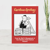 Fournitures de construction ou carte de Noël du co (Devant)