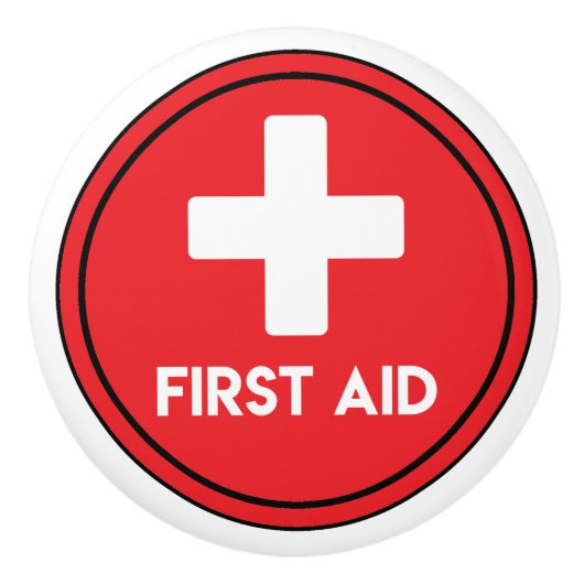 Fournitures de premiers soins Boutons d'armoire (Devant)