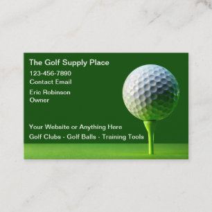 Fournitures d'or Cartes de visite simples