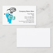 Fournitures Médicales Cartes de visite d'entrepris (Devant / Derrière)