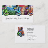 Fournitures Quilter Boutique + Carte de visite (Devant / Derrière)