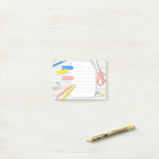 Fournitures Scolaires Bloc-notes Post-it® Notes (Sur un bureau)