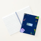 Fournitures scolaires colorées Cahier (Intérieur)