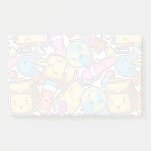 Fournitures scolaires Notes post-it du Motif (Devant)