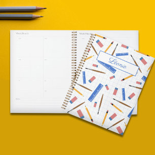 Fournitures scolaires Planificateur Motif