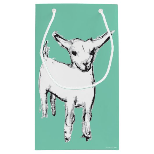Fourre-tout votre sac de cadeau de chèvre (Dos)