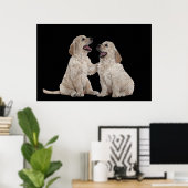 Fourrure Compagnons 36 x 24 Poster (Bureau à domicile)