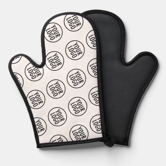 Fours en silicone personnalisé Mitt avec Motif de  (Recto/Verso)