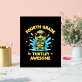Fourth Grade Turtle-y Awesome First Day of Fourth (Mariage)