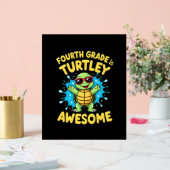 Fourth Grade Turtle-y Awesome First Day of Fourth  (Mariage)