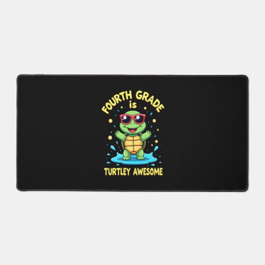 Fourth Grade Turtle-y Awesome First Day of Fourth  Bureaumat (Voorkant)