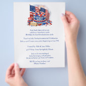 Fourth of July America's 250 Celebration  Flyer (Hand)