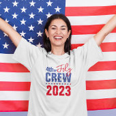 Fourth of July Crew T-shirt