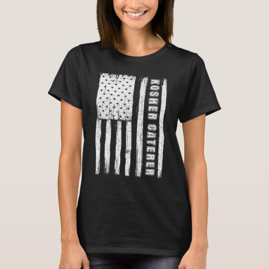 Fourth of July Shirts for Men American Flag kosher (Voorkant)