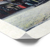 Fourth Street ViewSan Rafael, CA Poster (Hoek)