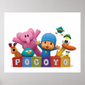 Fouryo Pocoyo Elly Pato TV 2019 Poster (Voorkant)