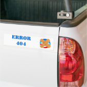 FOUT 404 bumpersticker (Op Truck)
