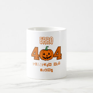 Fout 404 Costume niet gevonden Funny Halloween Koffiemok