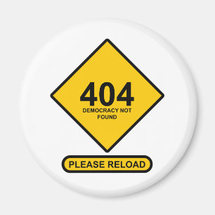 Fout 404: Democratie niet gevonden Magneet