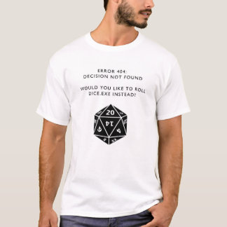 Fout 404: Grappige quote T-shirt