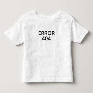 FOUT 404 KINDER SHIRTS