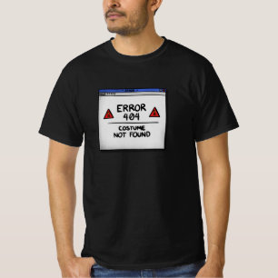Fout 404 Kostuum Niet Gevonden – Grappige Hallowee T-shirt