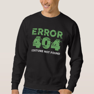 Fout 404 Niet gevonden kostuum Trui