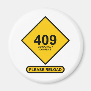 Fout 409: Democratieconflict Magneet