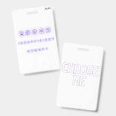 Fout onvoldoende geheugen badge (Front & Back)