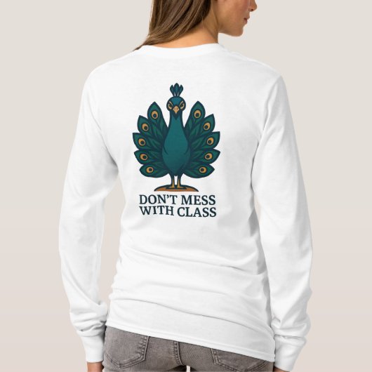 Fouten en bloemen t-shirt (Achterkant)