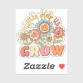 Fouten helpen ons groeien sticker (Vel)