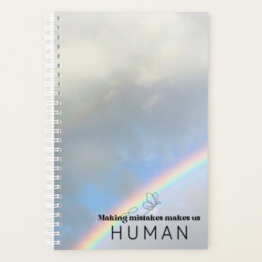 Fouten maken Regenboog Herinnering Foto Planner (Voorkant)