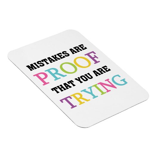 Fouten zijn een bewijs dat je probeert magneet (Rechterzijde)