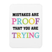 Fouten zijn een bewijs dat je probeert magneet (Verticaal)